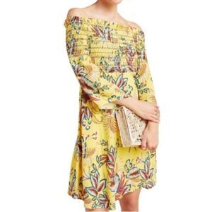 FARM Rio Bria Smocked Mini Dress, Size Medium